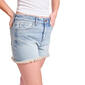 Juniors YMI&#174; High Rise A-Line Shorts with Fray Hem - image 4