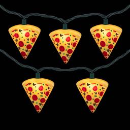 Northlight Seasonal 6ft. Pepperoni Pizza Patio Light Set