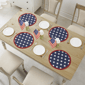 Avanti Liberty Woven Braided Round Placemates - Set of 4 - image 4