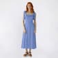 Juniors Trixxi Molly Side Slit Tie Shoulder Midi Dress - image 1