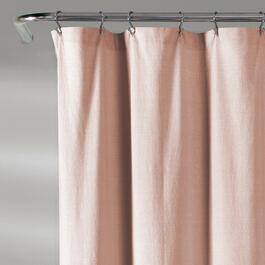 Lush D&#233;cor&#174; Chenille Chevron Shower Curtain