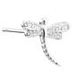 Athra Sterling Silver CZ Dragonfly Stud Earrings - image 2