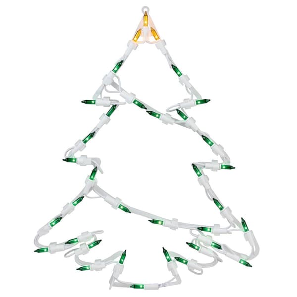 Northlight Seasonal 15in. Christmas Tree Window Decor