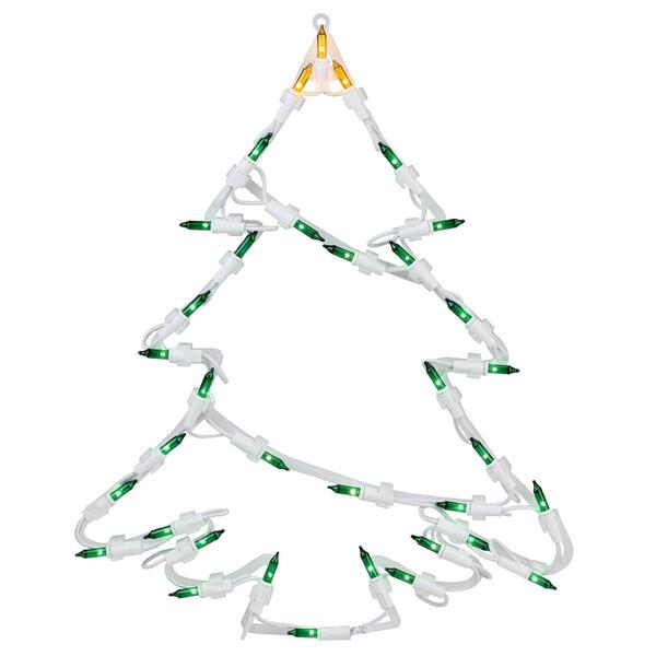 Northlight Seasonal 15in. Christmas Tree Window Decor - image 