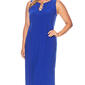 Plus Size MSK Sleeveless Three Ring Solid Shift Dress - image 3