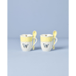 Lenox® Butterfly Meadow® Yellow Mugs with Spoons - Set of 2 - image 2