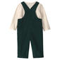 Baby Boy (6-18M) Carter''s® 2pc. Candy Cane Corduroy Overalls Set - image 2