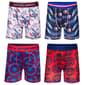 Boys Handcraft 4pk. Captain America Boxer Briefs - image 1