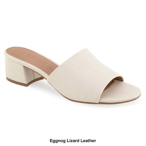 Womens Aerosoles Como Heeled Slide Sandals