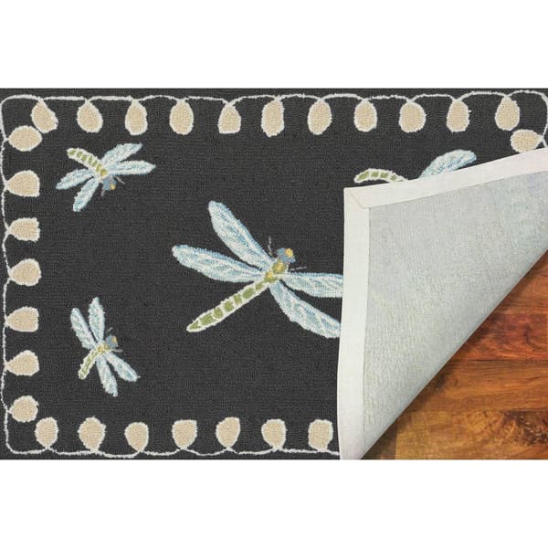 Liora Manne Front Porch Dragonfly Indoor/Outdoor Accent Rug