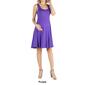 Womens 24/7 Comfort Apparel Solid Maternity Fit and Flare Dress - image 7