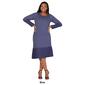 Plus Size 24/7 Comfort Apparel Long Sleeve Sweater Dress - image 6