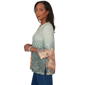 Womens Alfred Dunner Classics 3/4 Sleeve Pumpkin Patch Blouse - image 4