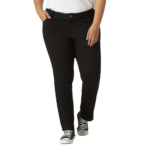 Plus Size Lee(R) Legendary Straight Leg Black Denim Jeans - Medium - image 