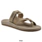Womens White Mountain Basket Slide Sandals - image 2