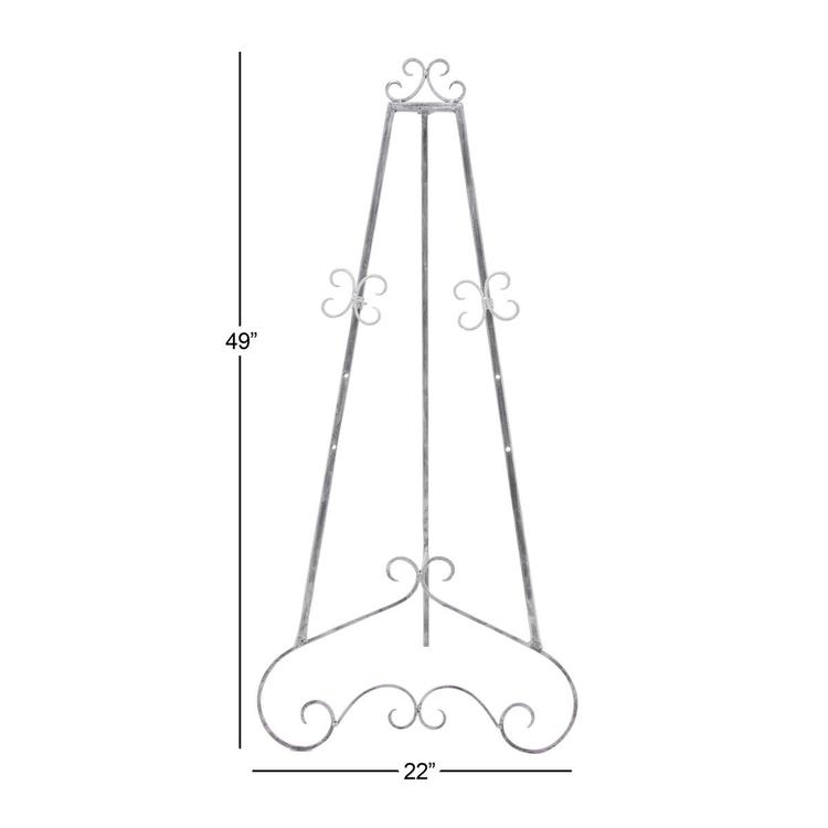 9th & Pike® Brass Iron Traditional Easel