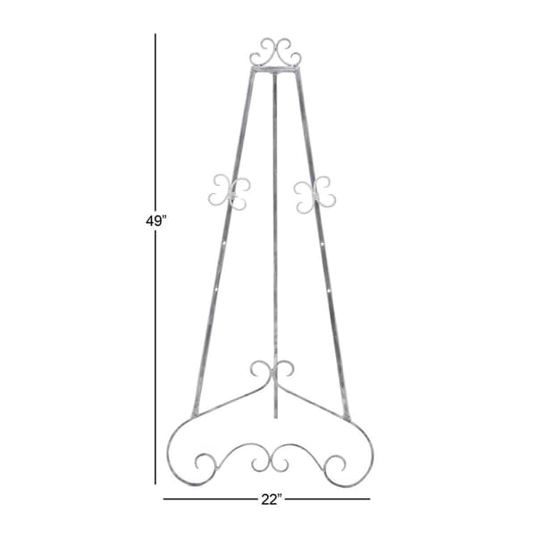 9th & Pike® Brass Iron Traditional Easel