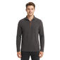 Mens LANDS END(R) Upland Brushed Pique 1/4 Zip Sweater - image 1