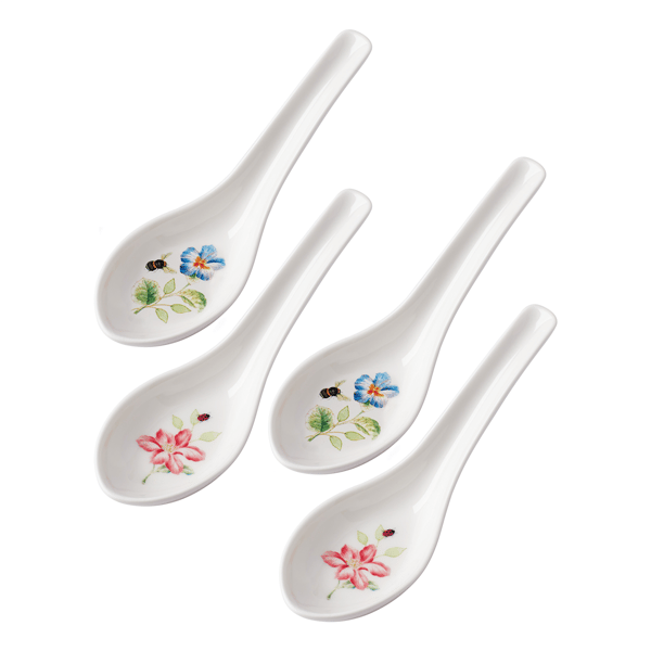Lenox® Butterfly Meadow® Soup Spoons - Set of 4