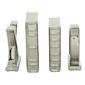 9th & Pike&#174; Silver Ceramic Bookend Sculptures - Set of 4 - image 6