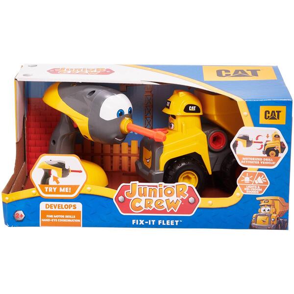 CAT Junior Crew Fix it Dump Truck - image 