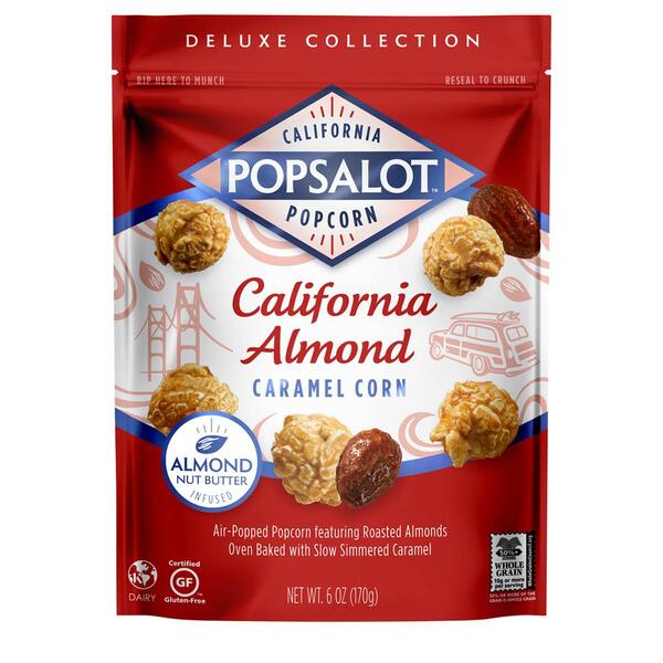 Popsalot&#40;tm&#41; 6pk. California Almond Caramel Corn Popcorn - image 