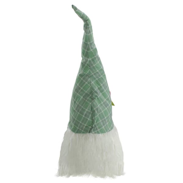 Northlight Seasonal Floral Plaid Gnome Head Spring Décor