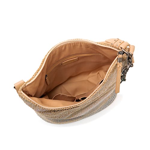 The Sak Sequoia Crochet Hobo - Sand Stripe