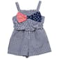 Girls (4-6x) Bonnie Jean Americana Seersucker Romper - image 2