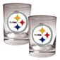 NFL Pittsburgh Steelers 2pc. 14oz. Rocks Glass Set - image 1