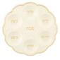 Lenox&#40;R&#41; Judaic Blessings&#40;tm&#41; Challah Tray with 24kt. Gold Accents - image 1