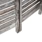 9th & Pike® Rustic White Wood Room Divider Screen - image 5