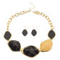 Ashley Cooper(tm) Necklace w/ Statement Stones & Dangle Earring Set - image 1