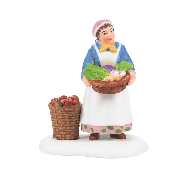 Department 56 Dickens Village The Days Fresh Produce Figurine - image 