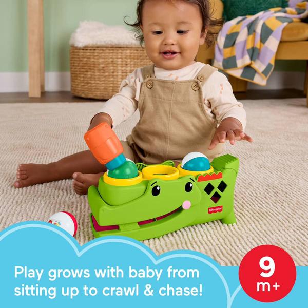 Fisher-Price® Tap & Roll Alligator