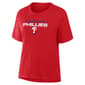 Womens Fanatics Philadelphia Phillies Team Fade Short Sleeve Tee - image 2