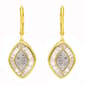 Gianni Argento Diamond & Cubic Zirconia Dangle Earrings - image 1