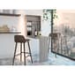 FM FURNITURE Dalton Light Grey Foldable Desk - image 2
