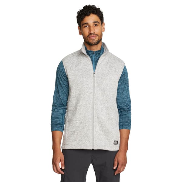 Mens Eddie Bauer Full Zipper Front Sweater Vest