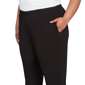 Plus Size Alfred Dunner Business As Usual Rib Short Length Pants - image 5