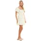 Juniors Trixxi Puff Sleeve Emma Tier Floral A-Line Dress - image 5