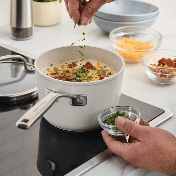 KitchenAid Hard-Anodized Ceramic Induction 2qt. Saucepan with Lid