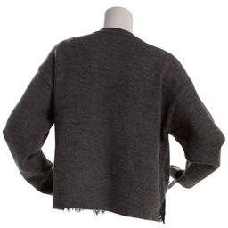 Juniors A. Byer Lace Hem Meet & Greet Sweater