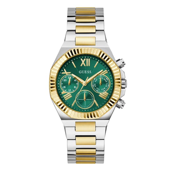 Womens Guess Watches(R) Two-Tone Equality Link Watch - GW0769L4 - image 