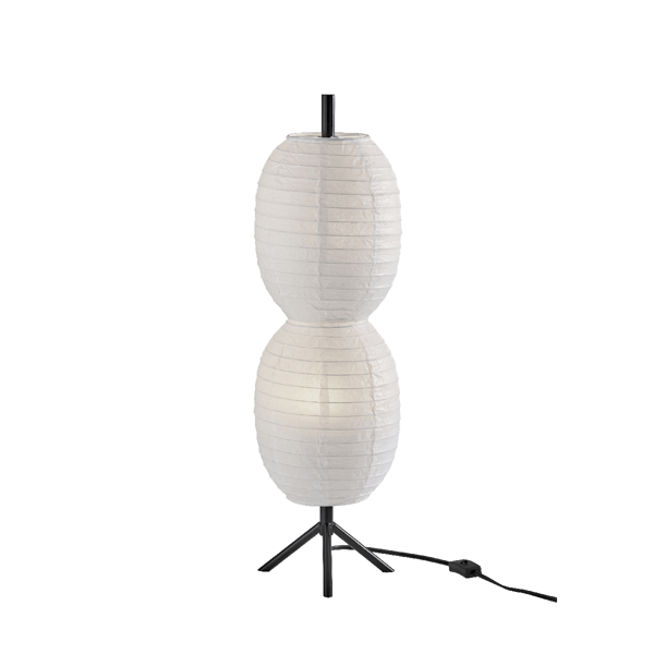 Adesso Lanai Table Lamp with White Paper Shade