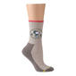 Womens Dr. Motion Snoopy Scout Badge Compression Crew Socks - image 1