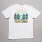 Mens Explore Short Sleeve Tee - White - image 3
