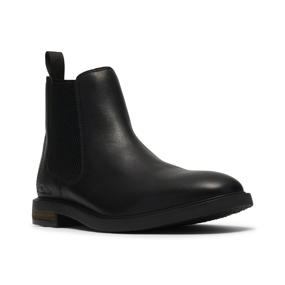 Mens Clarks(R) Jaxen Easy Chelsea Ankle Boots