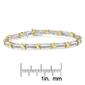 Diamond Classics&#8482; Sterling Silver X-Link Tennis Bracelet - image 7