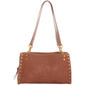American Leather Co. Lenox Leaf Studded Shoulder Bag - image 1